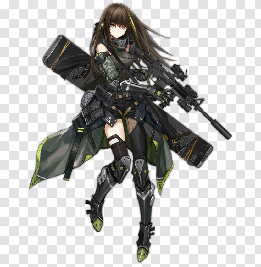 Girls' Frontline M4 Carbine ArmaLite AR-15 SOPMOD Heckler & Koch HK416 - Heart - M4a1 Transparent PNG