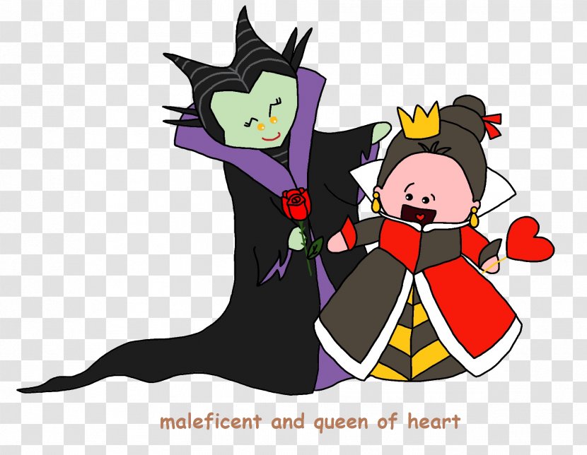 Queen Of Hearts Maleficent Batman Jafar Cattivi Disney - Princess - Heart Transparent PNG