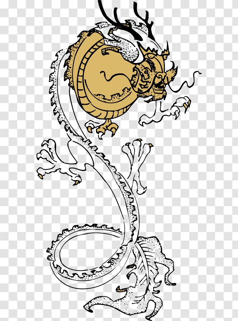 Visual Arts Budaya Tionghoa Chinese Dragon Clip Art - Frame Transparent PNG