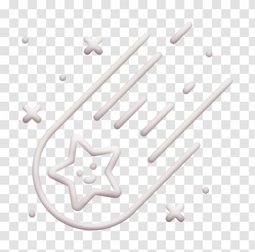 Star Icon Space Icon Shooting Star Icon Transparent PNG