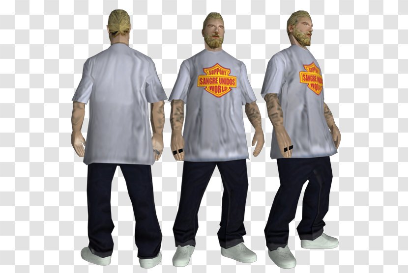 San Andreas Multiplayer Mod T-shirt Grand Theft Auto Outerwear - Music Video Transparent PNG