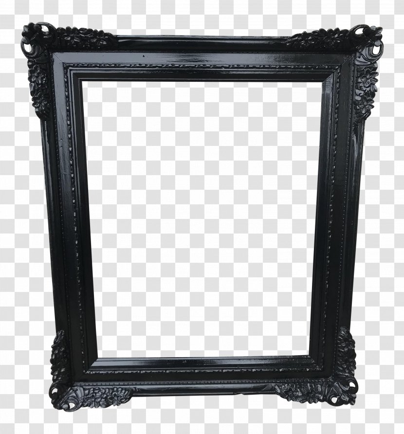 Black And White Frame - Interior Design - Furniture Transparent PNG