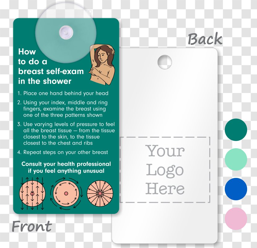 Brand Metal Suction Cup Label - Heart - Bath Room Transparent PNG