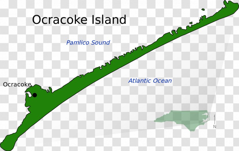 Outer Banks Ocracoke Lighthouse Path Census-designated Place Brogue - Island Transparent PNG