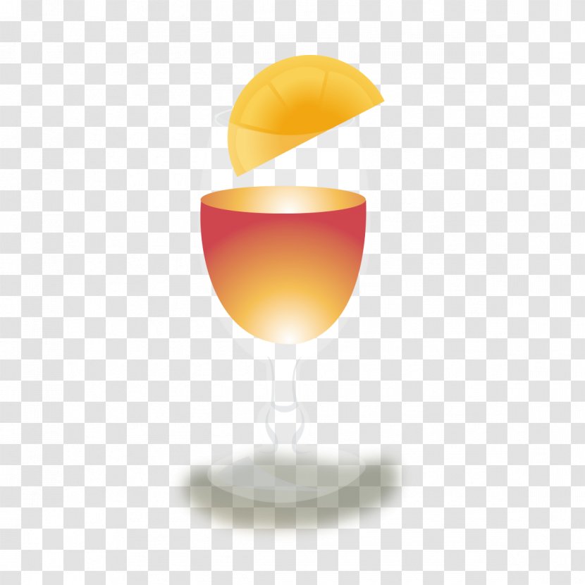 Champagne Cocktail Garnish Wine Glass - Stemware Transparent PNG