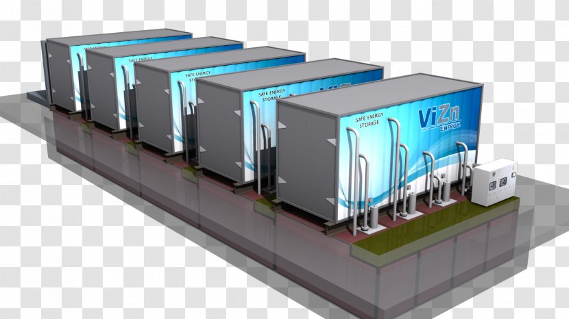 Grid Energy Storage Flow Battery - Machine Transparent PNG
