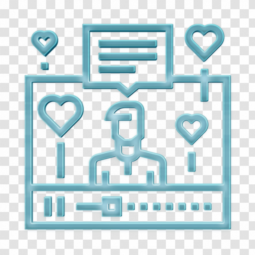 Digital Marketing Icon Influencer Icon Blogger Icon Transparent PNG