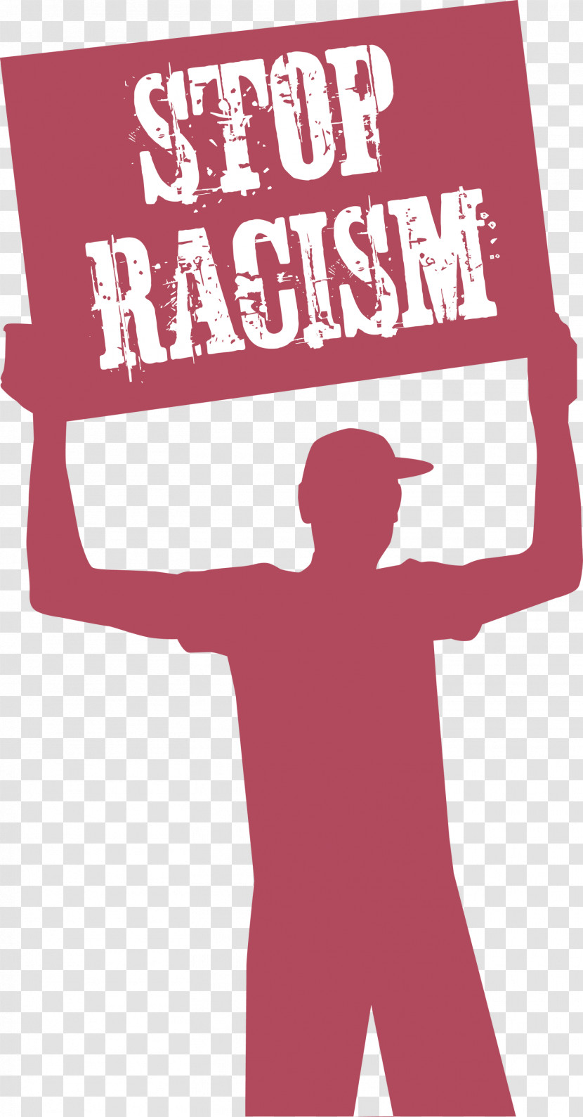 STOP RACISM Transparent PNG