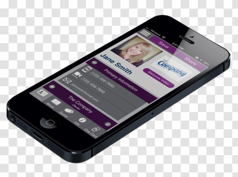 Feature Phone Smartphone Screen Protectors Responsive Web Design Apple - Perspective Mock Up Transparent PNG