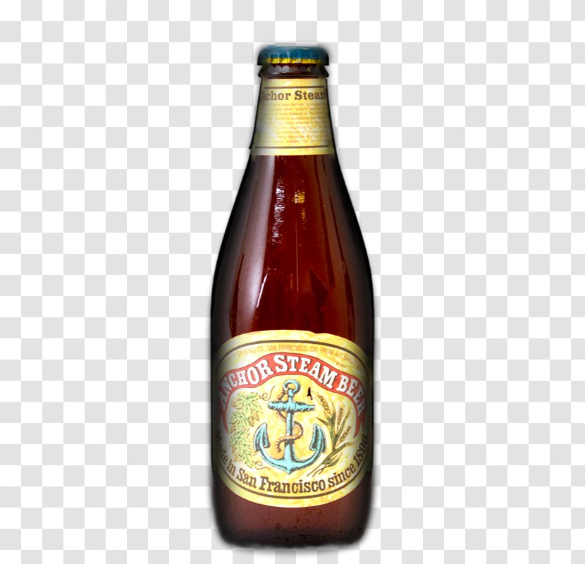 Ale Steam Beer Anchor Brewing Company - Bottle Transparent PNG