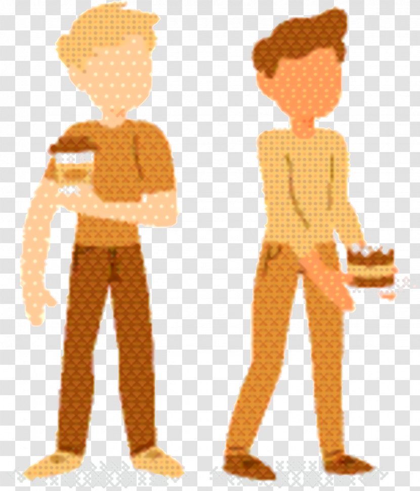 Boy Cartoon - Behavior - Gesture Standing Transparent PNG