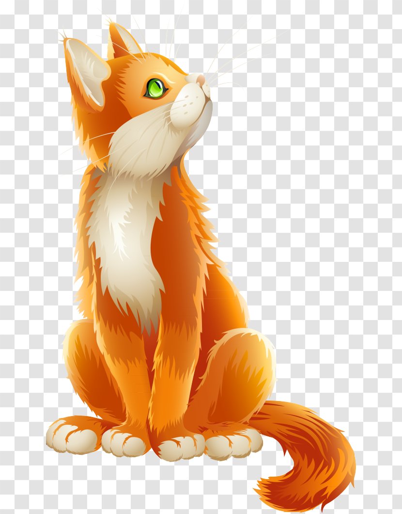 Orange - Animal Figure Cat Transparent PNG