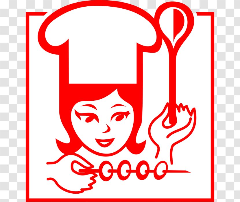Cook Female Chef Illustration - Happiness - Indian Cliparts Transparent PNG