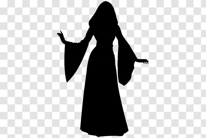 Robe Character Silhouette Clip Art Fiction - Fictional Transparent PNG