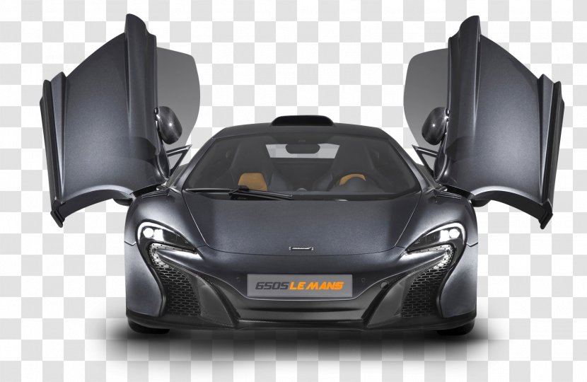 2015 McLaren 650S Car 12C F1 GTR - Mode Of Transport - Grey Door Open Transparent PNG