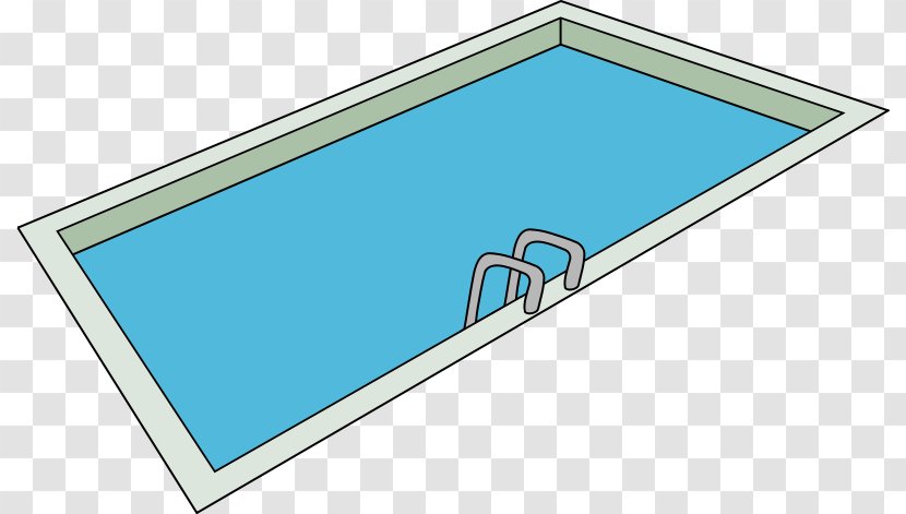 Swimming Pool Cartoon Royalty-free Clip Art - Blue Transparent PNG
