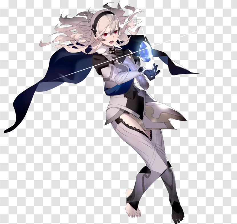 Fire Emblem Fates Heroes Female Art Character - Work Of - Action Figure Transparent PNG