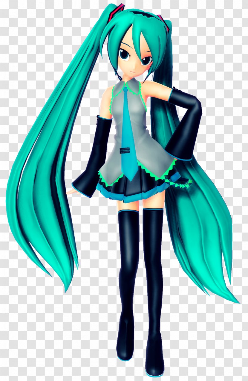 Brave Frontier Hatsune Miku Vocaloid 3D Computer Graphics - Frame Transparent PNG