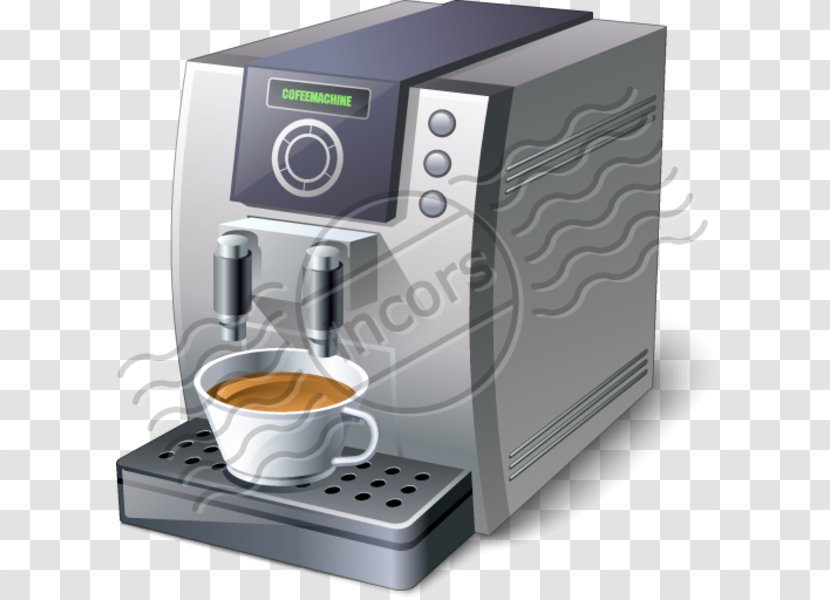 Coffeemaker Espresso Machines Cafe - Home Appliance - Coffee Machine Transparent PNG