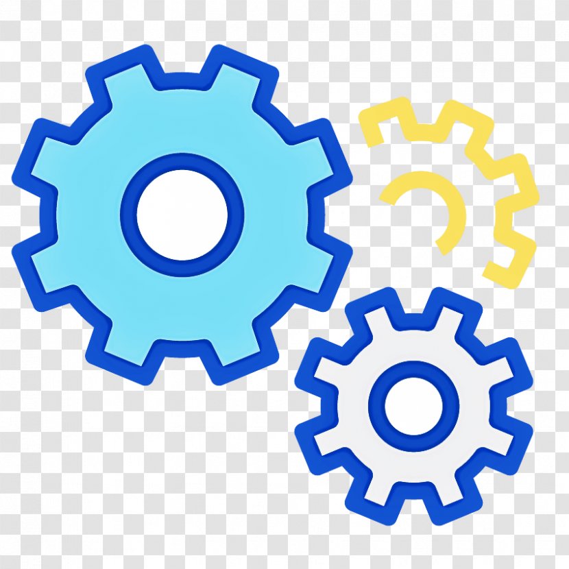 Circle Gear Transparent PNG