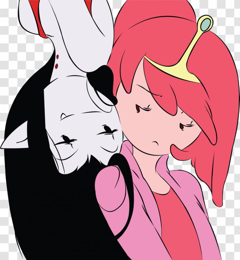 Marceline The Vampire Queen Princess Bubblegum Jake Dog Ice King Finn Human - Flower Transparent PNG