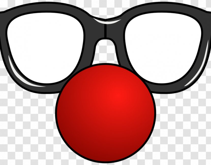 Sunglasses Drawing - Eyewear - Red Hornrimmed Glasses Transparent PNG
