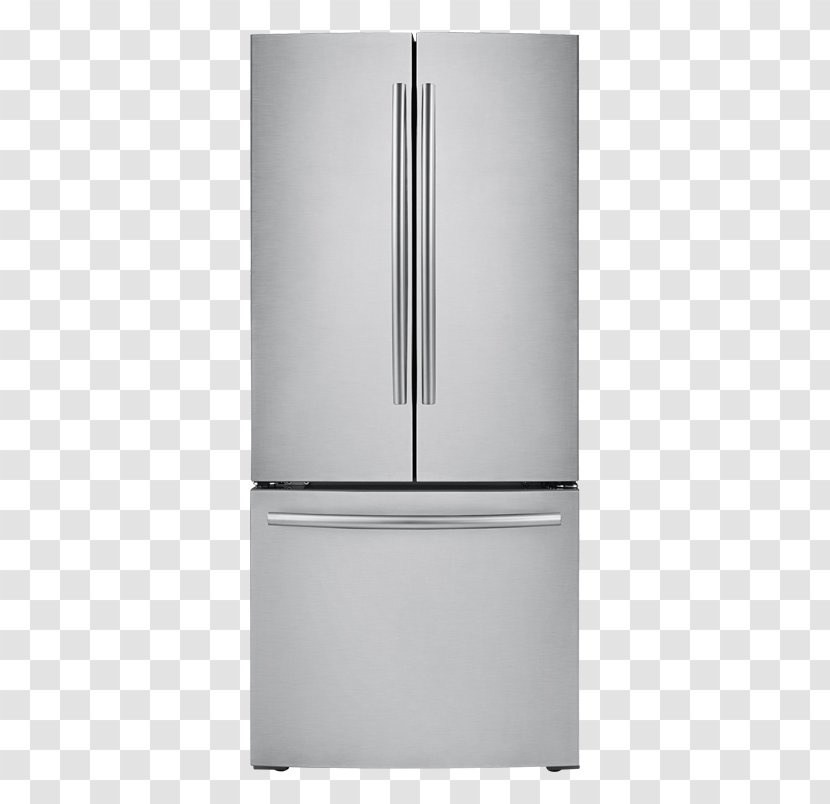 Refrigerator Samsung RF220NCTA Cubic Foot Home Appliance Transparent PNG