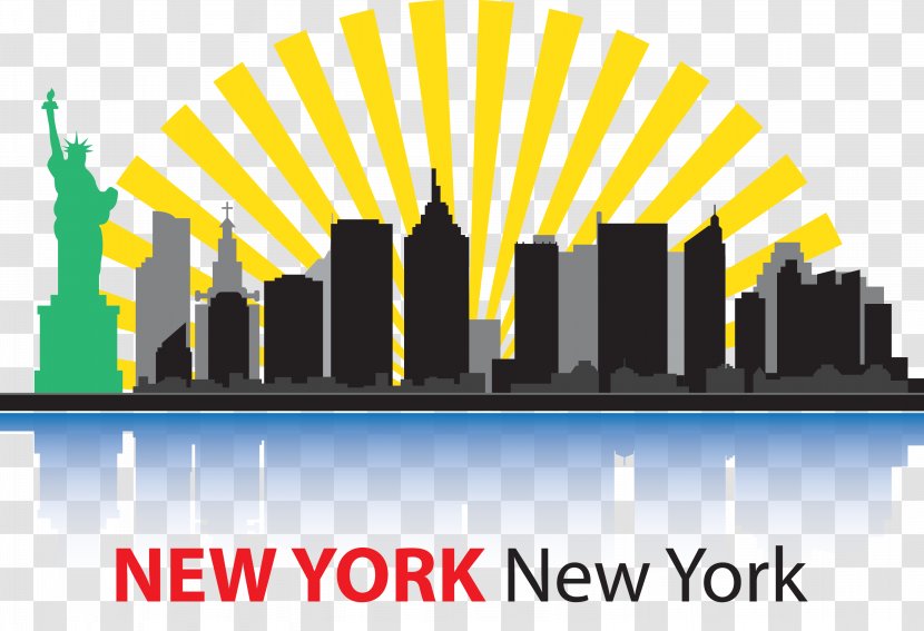 New York City Skyline Clip Art - Brand Transparent PNG