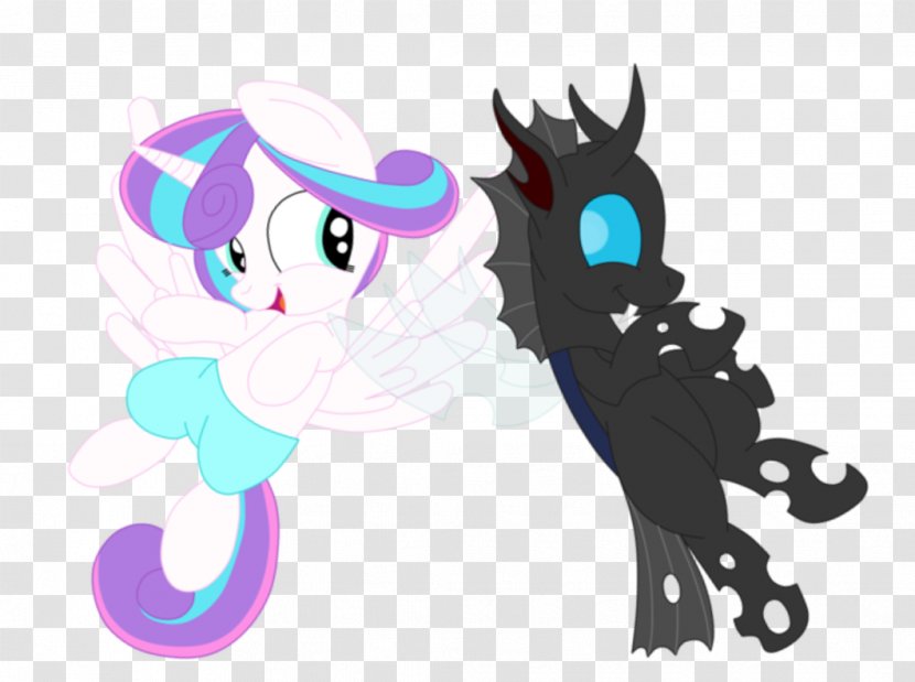 Cat Pony Heart Changeling - Tree Transparent PNG