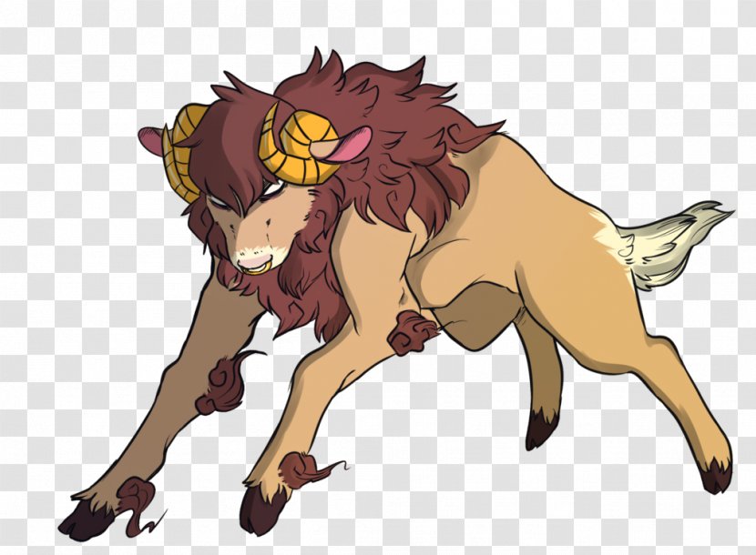Lion Cattle Mammal Canidae - Flower Transparent PNG