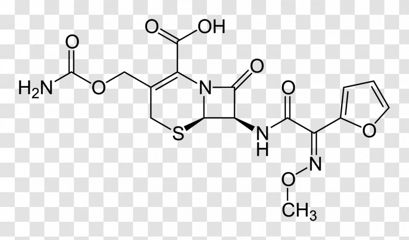 Cefuroxime Sodium Cephalosporin Antibiotics Pharmaceutical Drug - Diagram Transparent PNG