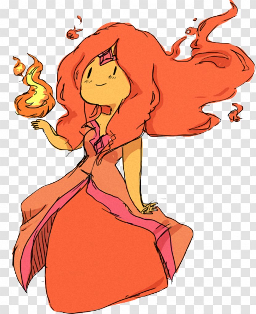 Flame Princess Marceline The Vampire Queen Ice King Jake Dog Elsa - Tree Transparent PNG