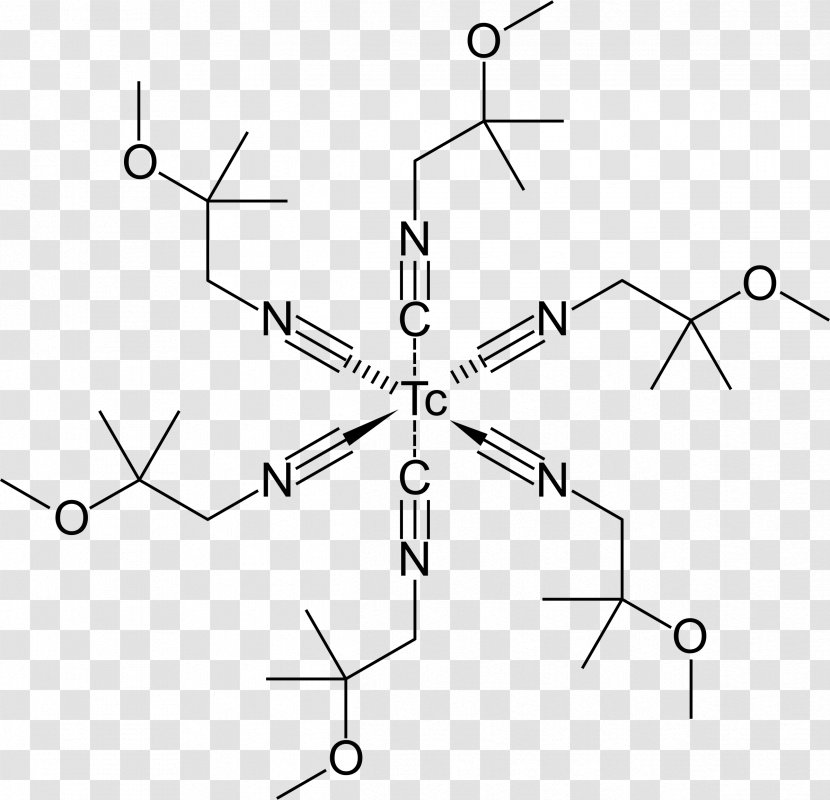 Technetium (99mTc) Sestamibi Technetium-99m Clip Art - Flower - Structure Transparent PNG