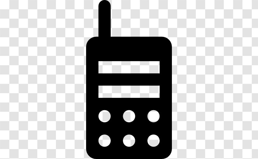 Walkie-talkie Two-way Radio Mobile Phone Accessories - Phones - Badge Transparent PNG