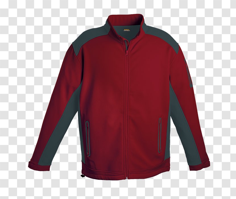 Polar Fleece Jacket Outerwear Sleeve Shirt - Jersey Transparent PNG