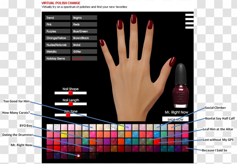 Nail Art Graphic Design Hand Model - Multimedia Transparent PNG