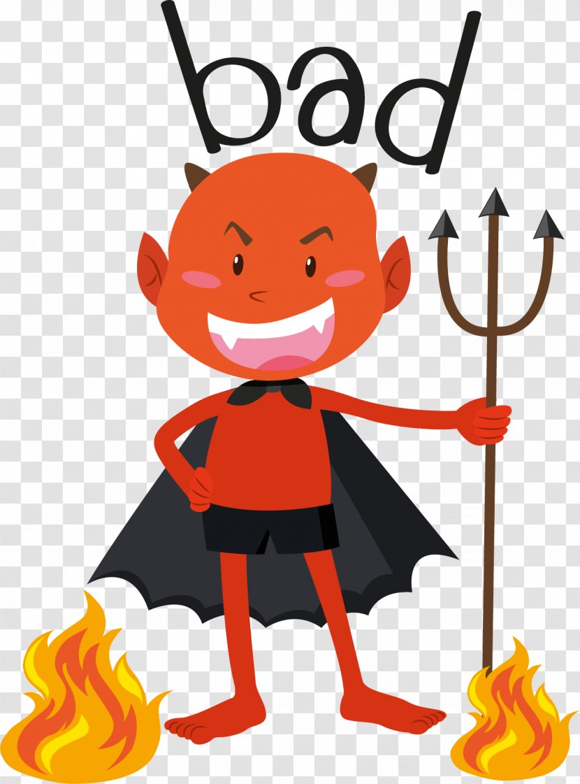 Royalty-free Illustration - Cartoon - Evil Demon Transparent PNG