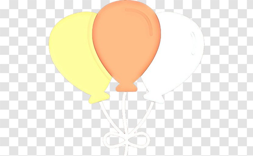 Hot Air Balloon - Peach Party Supply Transparent PNG