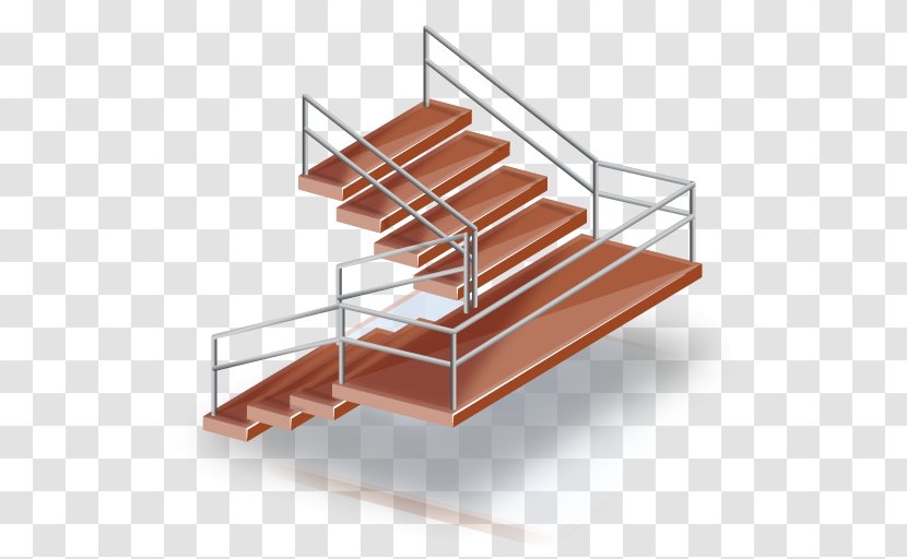 Steel Angle Wood - Floor - Escaleras Transparent PNG