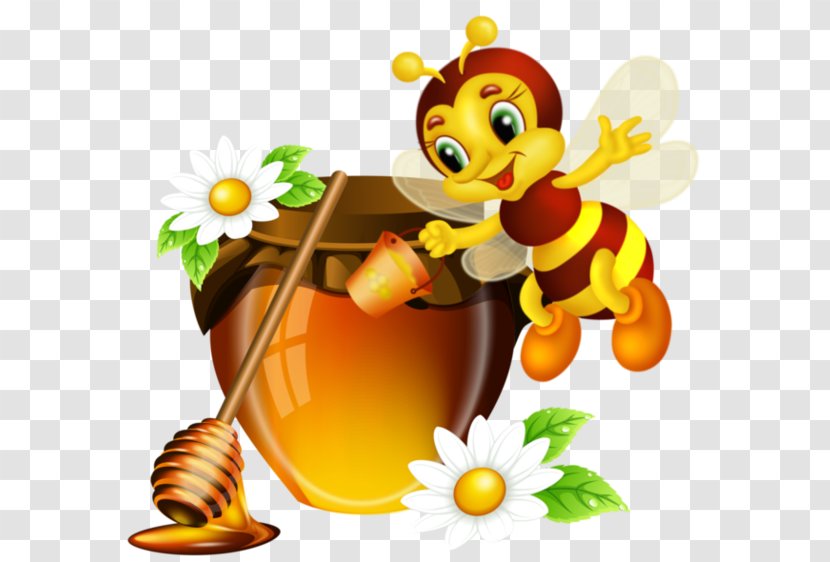 Honey Bee Jar - Invertebrate - Cute Transparent PNG