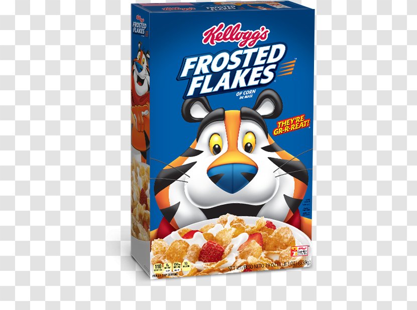 Frosted Flakes Breakfast Cereal Corn Frosting & Icing Transparent PNG