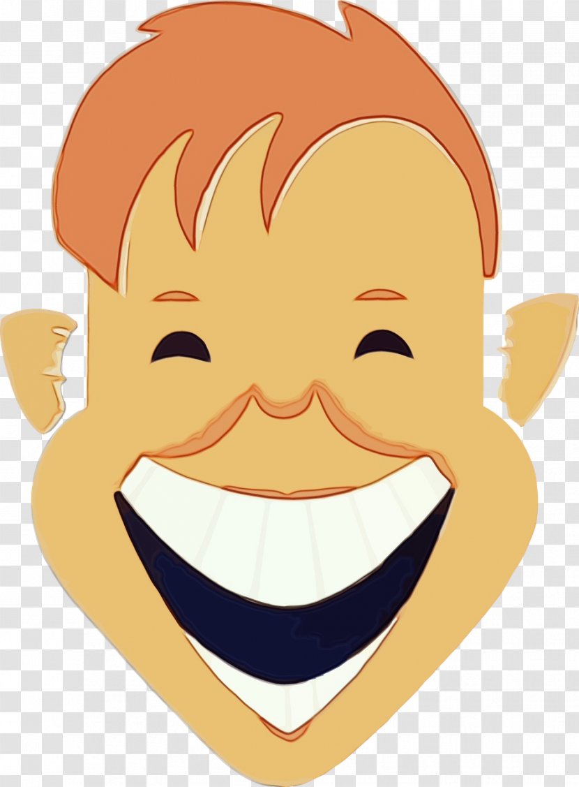 Happy Face Emoji - Forehead - Gesture Comedy Transparent PNG