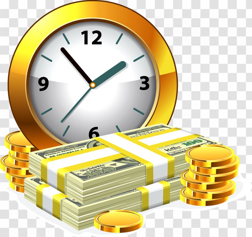 Time Value Of Money Foreign Exchange Market Clip Art - Yellow - Is Transparent PNG