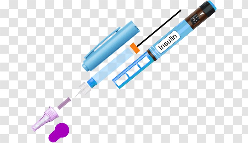 Injection Insulin Diabetes Mellitus Glucose Type 1 - Blood Transparent PNG