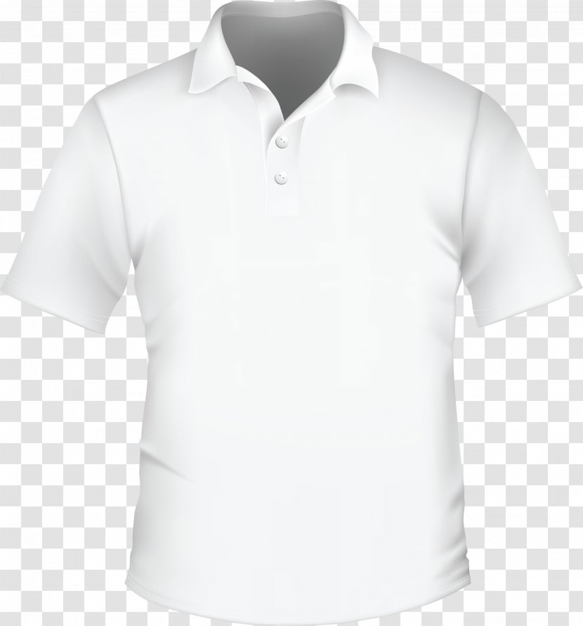 T-shirt Polo Shirt Collar Top - Tennis Transparent PNG