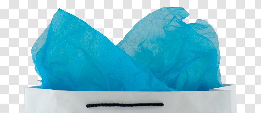 Tissue Paper Gift Wrapping Facial Tissues Plastic - Aqua Transparent PNG