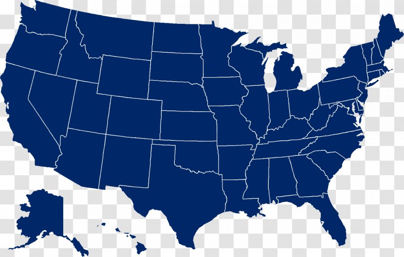 United States Map U.S. State - Blank Transparent PNG