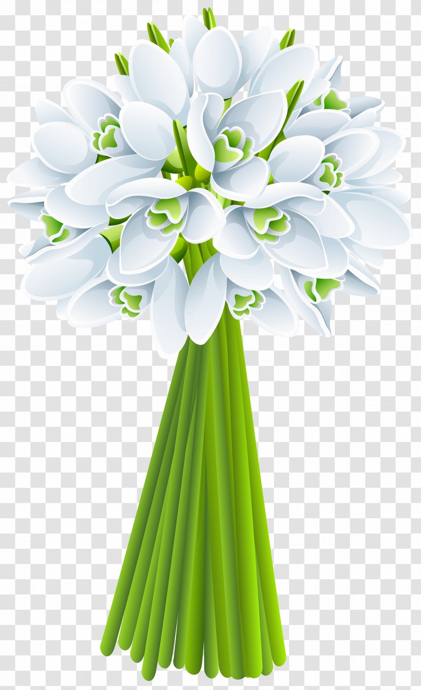 Floral Design Clip Art - Flower Arranging - Snowdrop Transparent PNG