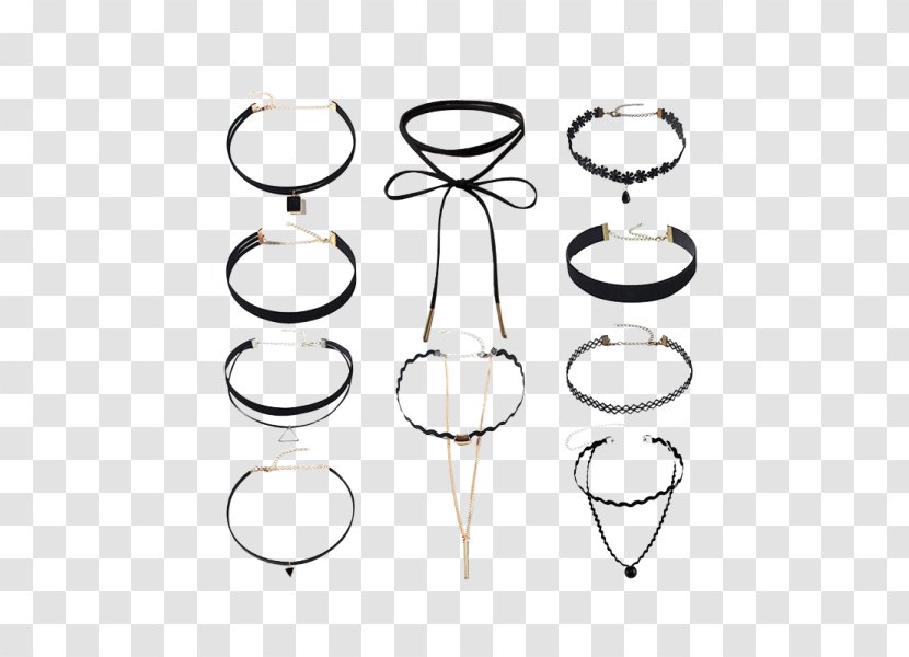 Earring Choker Necklace Charms & Pendants - Tableware - Twinkle Deals Dresses Transparent PNG