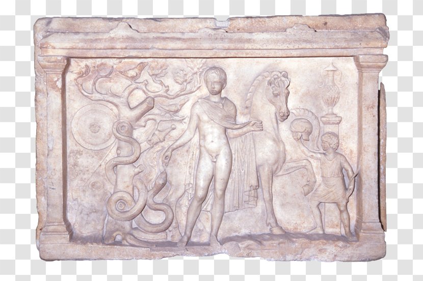Stone Carving Rock - Artwork - National Archaeological Museum Athens Transparent PNG